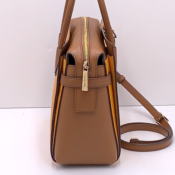 MICHAEL KORS MERCER MEDIUM TOP ZIP BELTED SATCHEL & LARGE CONTINENTAL WALLET - Picture 11 of 16